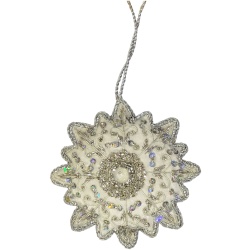 Silver and White Star
