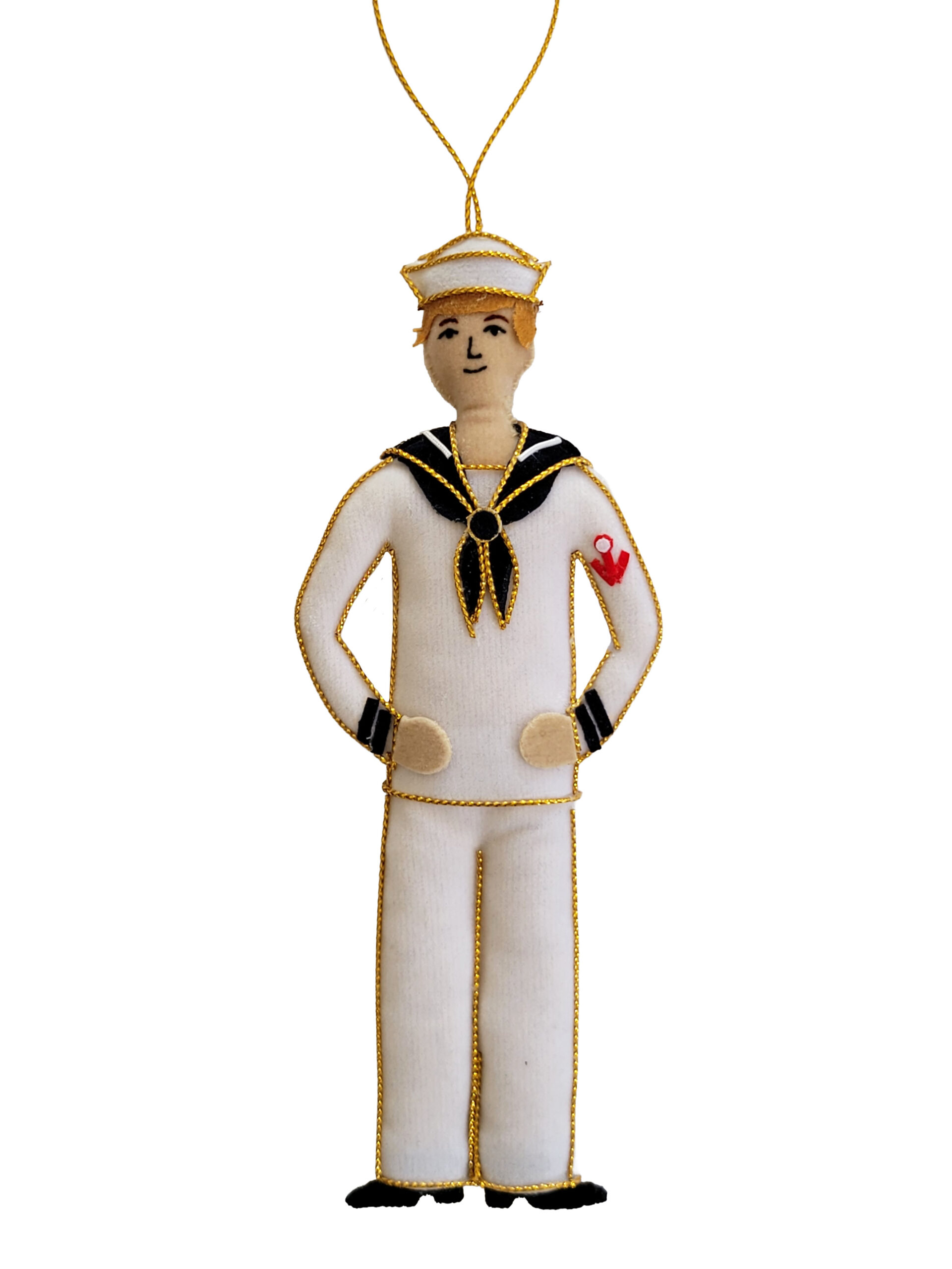 Sailor in White Uniform