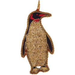 Gold Glitter Penguin