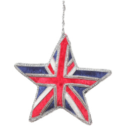 Union Jack Sparkly Star